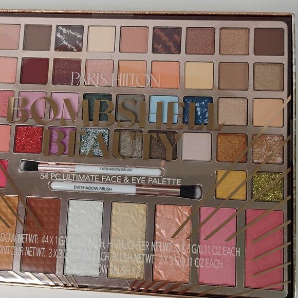 Paris Hilton BombShell Beauty – 54 PC Ultimate Face & Eye Palette – NEW & SEALED - Picture 5 of 6